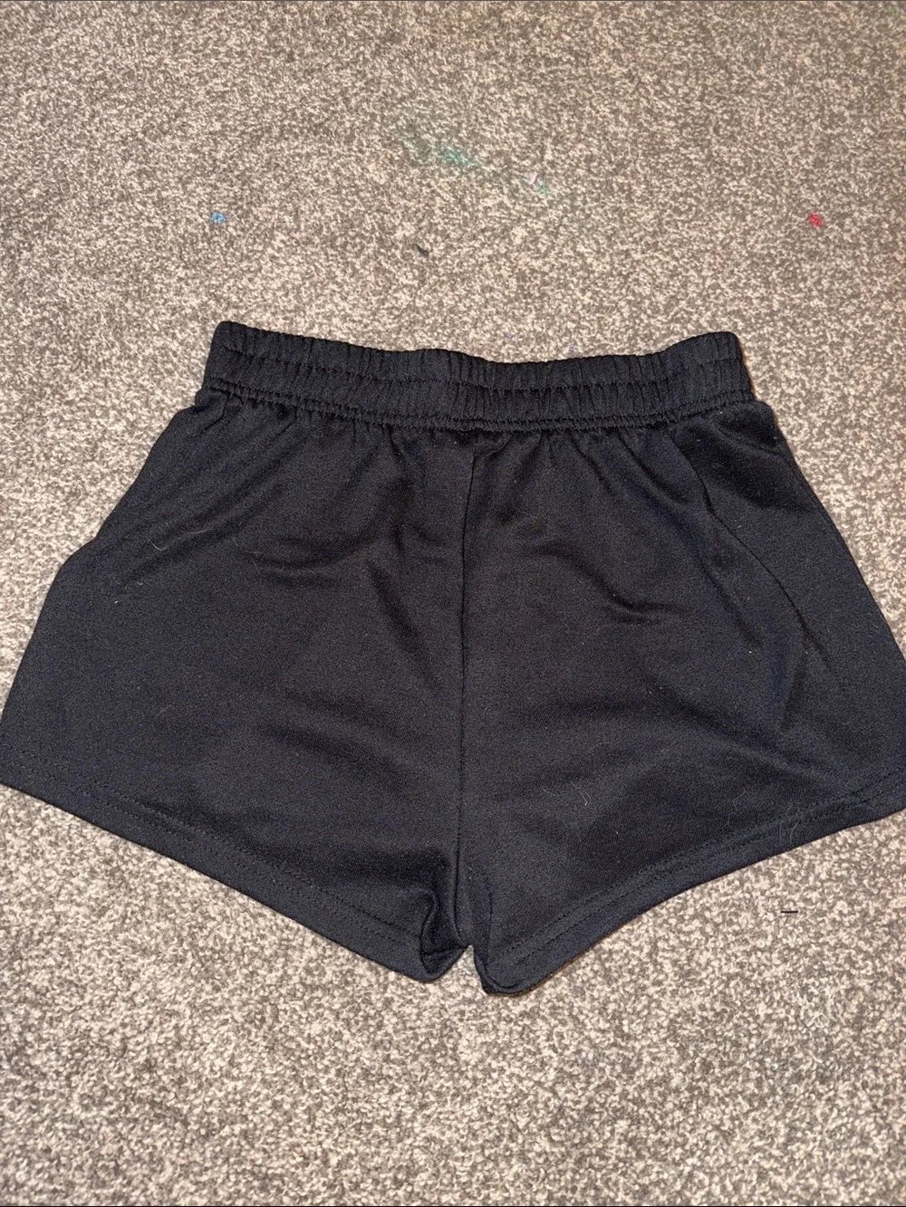 Women’s Black Cotton Shorts